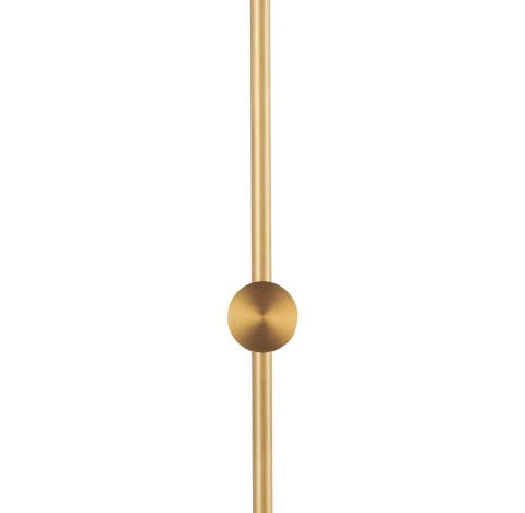 Lampa ścienna SPARO 100 cm złoty szczotkowany