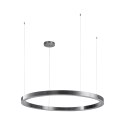 Lampa wisząca CIRCLE 120 cm - LED, ring tytan szczotkowany