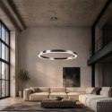 Lampa wisząca CIRCLE 120 cm - LED, ring tytan szczotkowany