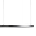 Lampa wisząca CIRCLE 120 cm - LED, ring tytan szczotkowany