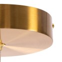 Lampa wisząca CIRCLE 2 100+120 cm - LED, ring mosiądz szczotkowany na 1 podsufitce