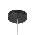 Lampa wisząca CIRCLE 2 60+80 cm - LED, ringi tytan szczotkowany na 1 podsufitce