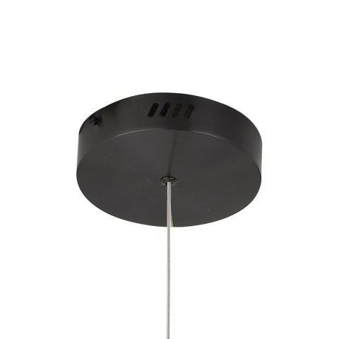Lampa wisząca CIRCLE 2 60+80 cm - LED, ringi tytan szczotkowany na 1 podsufitce
