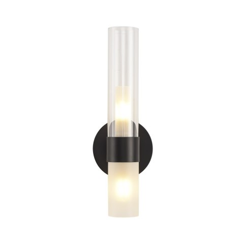 Lampa ścienna CANDELA 31 cm czarny