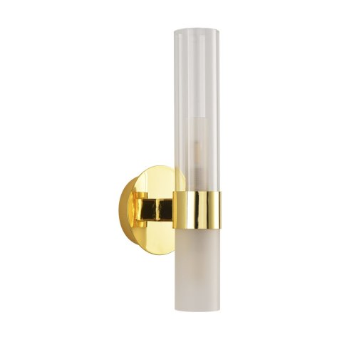 Lampa ścienna CANDELA 31 cm złota