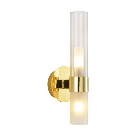 Lampa ścienna CANDELA 31 cm złota