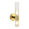 Lampa ścienna CANDELA 31 cm złota