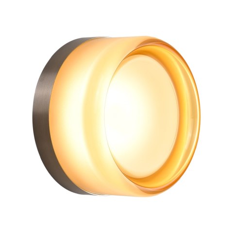 Lampa ścienna CANDY LED 13,5 cm bursztynowy