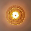Lampa ścienna LUXIO LED bursztynowa 20 cm