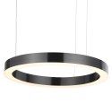 Lampa wisząca CIRCLE 2 40+100 cm - LED, ring tytan szczotkowany na 1 podsufitce