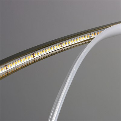 Lampa wisząca CIRCLE SLIM 60 cm - LED, ring złoty