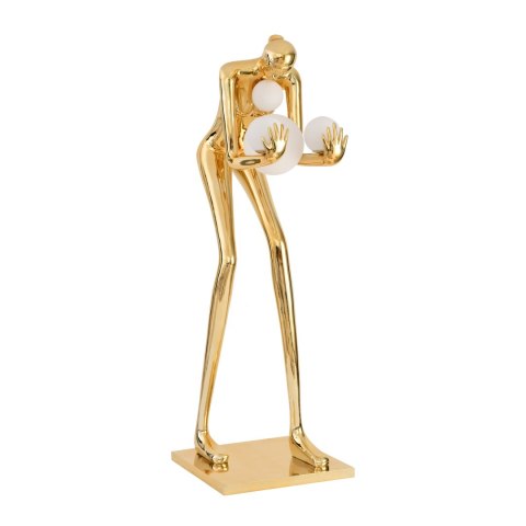 Lampa podłogowa WOMAN-2 złoty połysk 190 cm