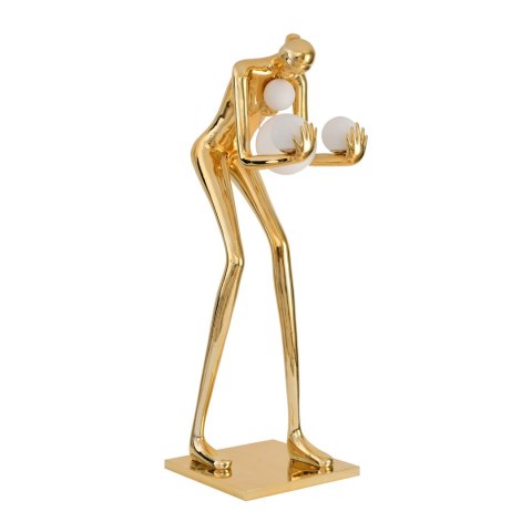 Lampa podłogowa WOMAN-2 złoty połysk 190 cm