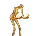 Lampa podłogowa WOMAN-2 złoty połysk 190 cm