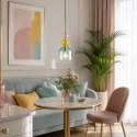 Lampa wisząca PASTELLO BLUE kolorowa 15 cm