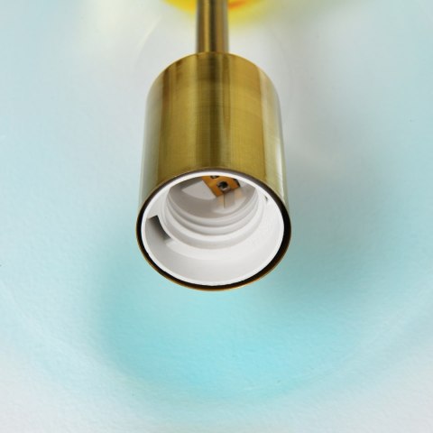 Lampa wisząca PASTELLO BLUE kolorowa 15 cm