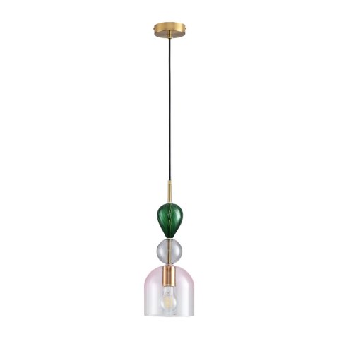 Lampa wisząca PASTELLO PINK kolorowa 15 cm
