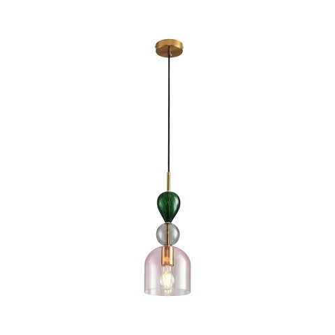 Lampa wisząca PASTELLO PINK kolorowa 15 cm