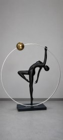 Lampa podłogowa WOMAN ARTISTIC czarna 200 cm