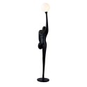 Lampa podłogowa WOMAN BALLERINA czarna 215 cm