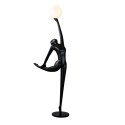 Lampa podłogowa WOMAN BALLERINA czarna 215 cm