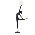 Lampa podłogowa WOMAN BALLERINA czarna 215 cm