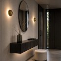 Lampa ścienna BUTTON 16 cm LED złoty