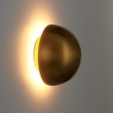 Lampa ścienna BUTTON 16 cm LED złoty