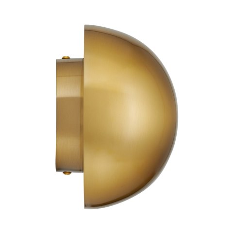 Lampa ścienna BUTTON 16 cm LED złoty