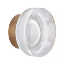 Lampa ścienna CARMELLO 13,5 cm złota
