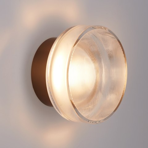 Lampa ścienna CARMELLO 13,5 cm złota