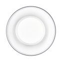 Lampa ścienna DONUT 18 - LED, szkło transparentne, biały środek
