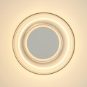 Lampa ścienna DONUT 18 - LED, szkło transparentne, biały środek