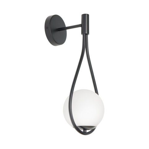 Lampa ścienna DROP 45 cm czarna