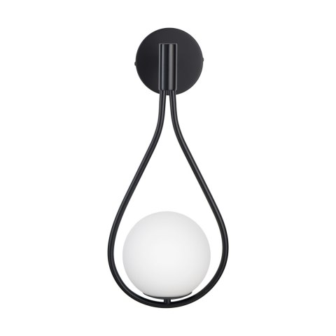 Lampa ścienna DROP 45 cm czarna
