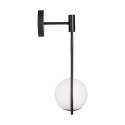 Lampa ścienna DROP 45 cm czarna