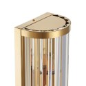 Lampa ścienna EXELLENT kryształowa złota 45 cm