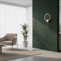 Lampa ścienna ECLIPTICA LED złota 100 cm