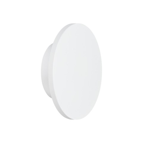 Lampa ścienna NYX 15 - LED okrągła, metalowa, biała