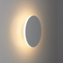 Lampa ścienna NYX 15 cm - LED okrągła, metalowa, czarna
