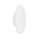Lampa ścienna NYX 20 cm - LED okrągła, metalowa, biała