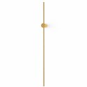 Lampa ścienna SPARO 100 cm LED, złoty połysk