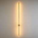 Lampa ścienna SPARO 100 cm LED, złoty połysk