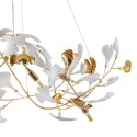 Lampa wisząca BOTANIKA GOLD 100 cm - złota, G9, regulowana, designerska
