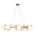 Lampa wisząca CHIC 105 cm, biało złota