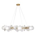 Lampa wisząca CHIC 105 cm, biało złota