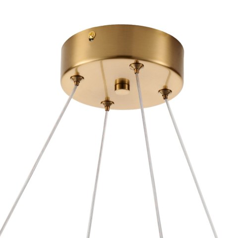 Lampa wisząca CHIC 105 cm, biało złota