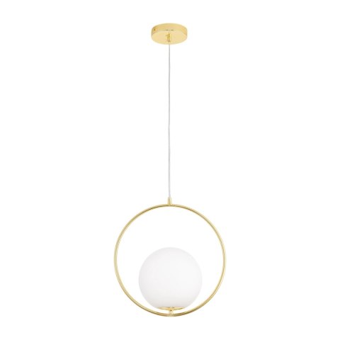 Lampa wisząca COSTA ROUND 35 cm, złota
