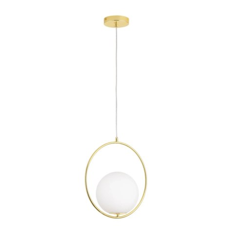 Lampa wisząca COSTA ROUND 35 cm, złota