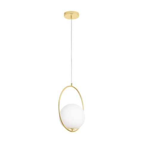 Lampa wisząca COSTA ROUND 35 cm, złota